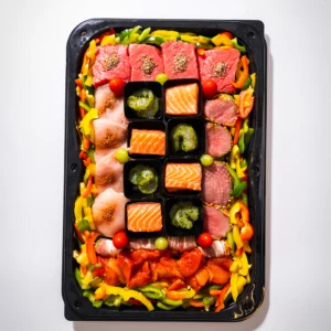 LUXE TEPPANYAKI VLEES-VIS350 GRAM